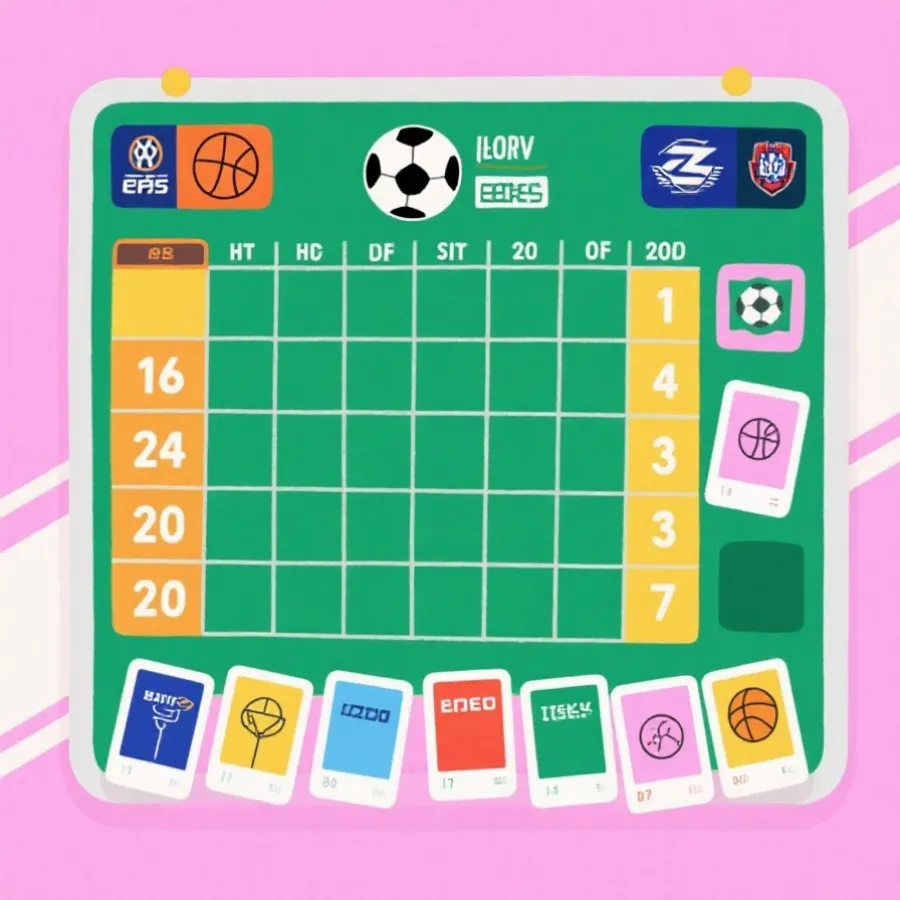 热门赛事赛程预览示意图